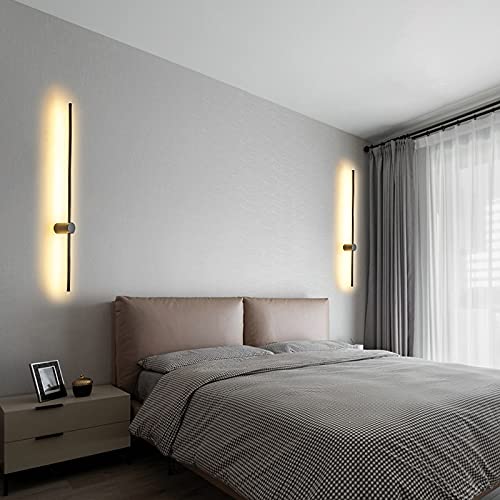 Lámpara de pared LED con luces colgantes largas y RC regulable de 80 cm 4