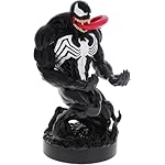Exquisite Gaming: Marvel: Venom - Original Mobile Phone & Gaming Controller Holder, Device Stand, Cable Guys, Licensed Figure