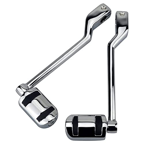Wowtk Heel Toe Shift Pegs, Front And Rear Levers W/Shifter Pegs For Harley Davidson 1986-2017 Fl Softail,1988-2023 Touring Road King Road Glide Street Glide Electra Glide And 2008-Later Trike Models #TOP7