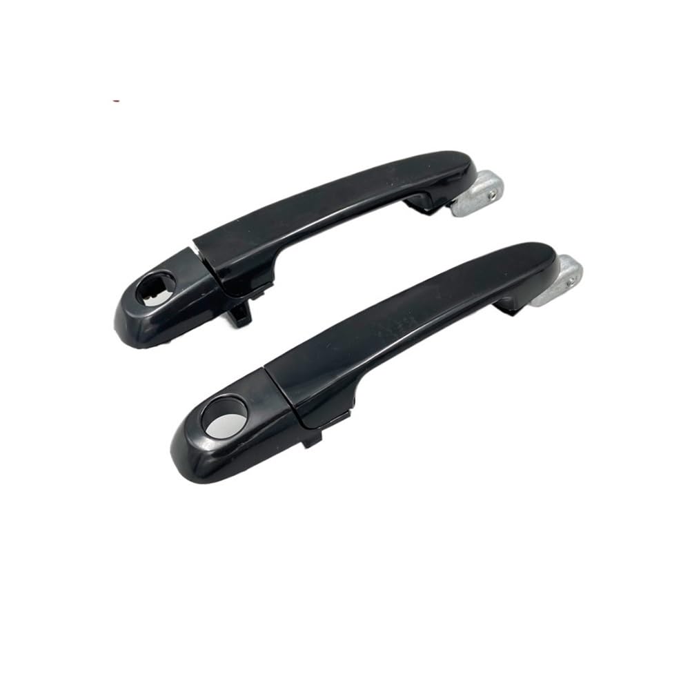 Poignée porte voiture noire extérieure et arrière pour Accent 2006-2011