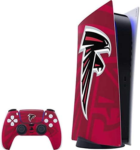 Skinit Decal Gaming Skin Compatible with PS5 Digital Edition Bundle - Officially Licensed NFL Atlanta Falcons Team Motto Design