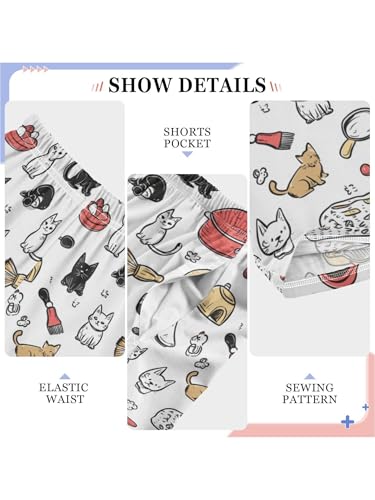 Pet Food Toy Boys Pants for Kids Jogger Pants with Pockets S4