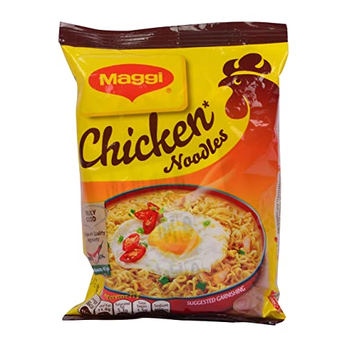 Image of Maggi 2 Minute Instant Noodles - Chicken, High Fiber, 71 grams