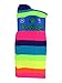 TCK Krazisox Rainbow (Multi-Neon, Medium) - Multi-neon,Medium