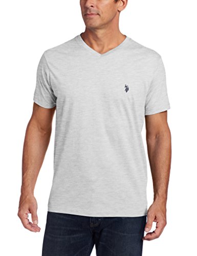 Image of U.S. Polo Assn. Men's Solid V‑Neck T-Shirt