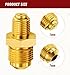 CALPOSE Propane Gas Fitting Connector, 3/8