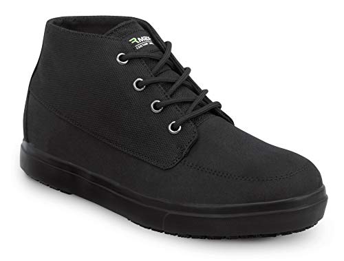 SR Max Jackson Black, Men's, Chukka Style Slip Resistant Soft Toe Work Shoe (9.5 M)