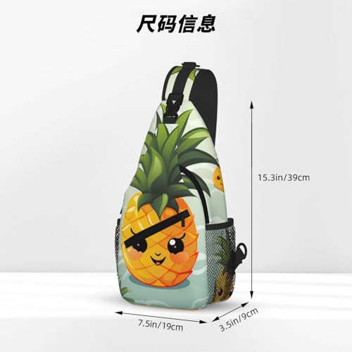 Morrales de senderismo Sling Bag para mujeres y hombres miniatura 4