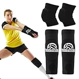 Volleyball Arm Pads and Knee Pads, Volleyball Accessories Forearm Sleeve Knee Protec-Tion Pads Soft...