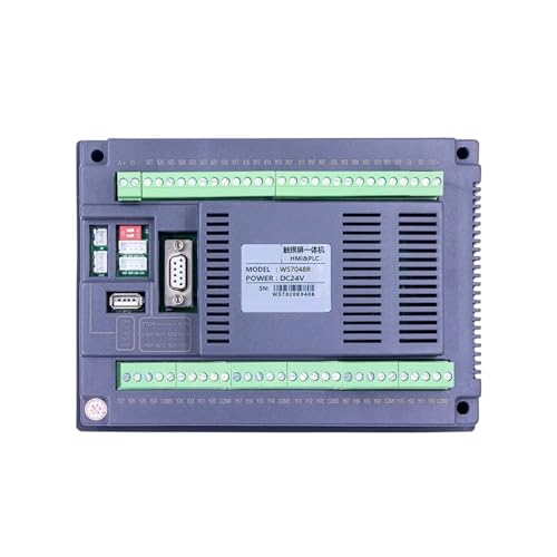 Image of 7 inch HMI All in One Touch Screen with Integrated Panel 0-10V 4-20MA Analog MODBUS Relay&Transistor Output(WS7048 Relay)