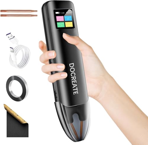 Spot Welder, Handheld Spot Welder LCD 99 Gear Adjustable, Auto an...