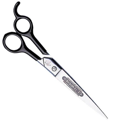 Tesoura reta para tosa de gatos Dubl Duck 88B em aço carbono com cabo revestido, 20,96 cm