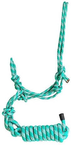 Gatsby Classic Cowboy Halter with Lead Silver