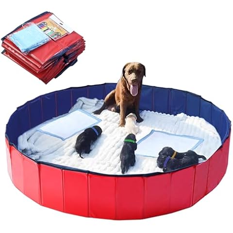 Artilife Dog Whelping Box,Dog Whelping Box Pool,Whelping Box for Dogs Birthing,Welping Box Whelping Pen Whelping Box for Puppies Whelping Supplies Cover