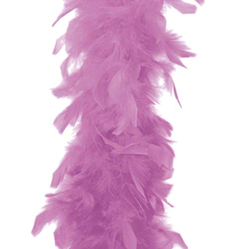 KarnevalsTeufel 4061351362229 CarnavalsTeufel-Boa de penas para carnaval, roxo, cor lilás pastel, tamanho único unissexo adulto