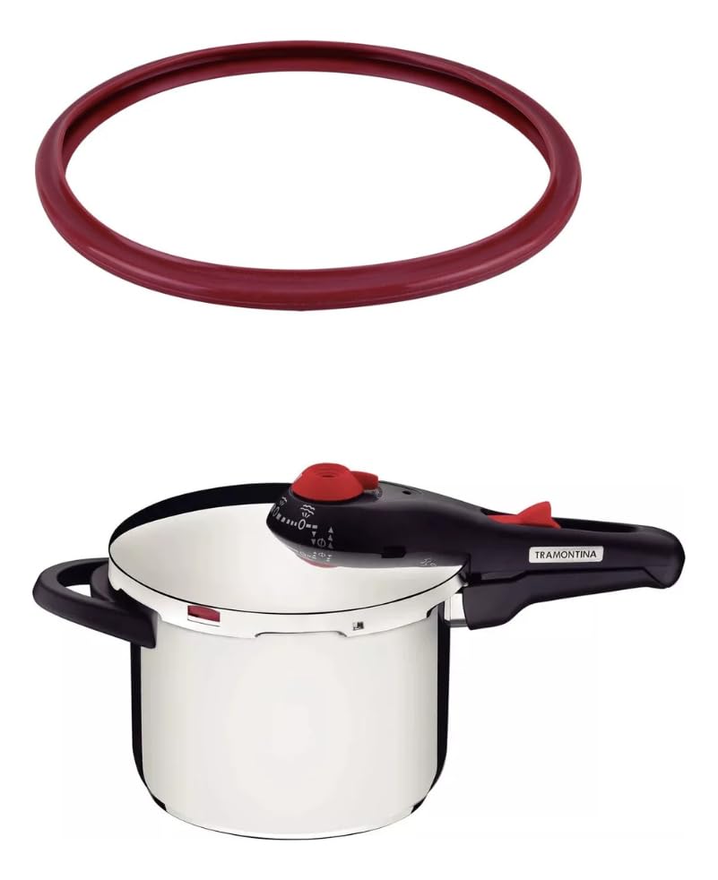 Anel Borracha de Vedação em Silicone para Panela de Pressão Tramontin Solar, 22 cm,