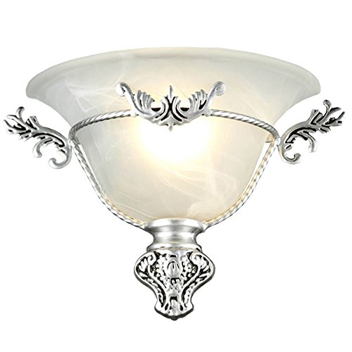 Batte En Verre Vintage bedsides mur Lampe Pastoral européenne salon mur Lampes chambre couloir lampe murale