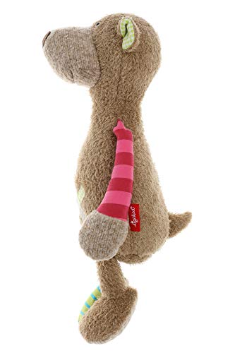 Sigikid 38367 Patchwork Sweety Mädchen und Jungen Kuscheltier, empfohlen ab Geburt, Mehrfarbig/Bär – Bild 5