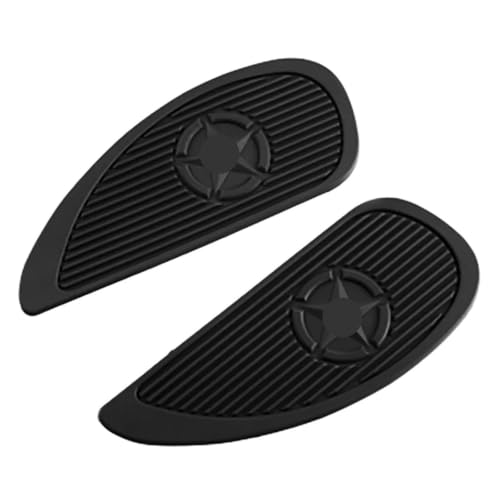 Genouillères antidérapantes réservoir moto pour un grip maximal et une protection latérale efficace