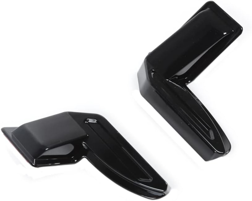 2PCS ABS Rear Windshield Heating Wire Protection Cover For Suzuki Jimny 2019 2020 JB64 JB74W Black Protector Cover Trim (Black)