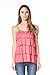 Bearsland Women's Maternity Nursing Tank Top and Cami Shirts,Red,Medium