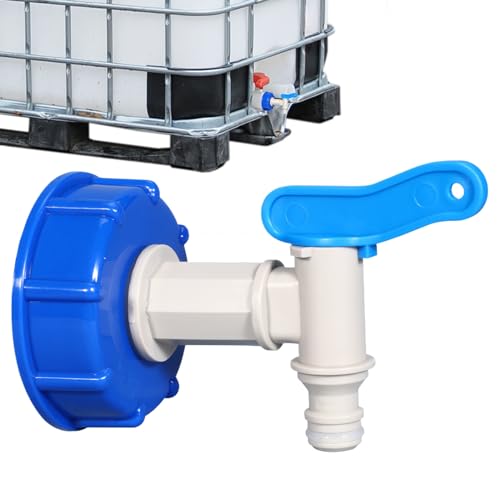 Adaptador de manguera del tanque de agua, accesorios del tanque de galón | Accesorios de tanques conector de manguera de jardín al aire libre - Espiga exterior de agua a prueba de fugas, piezas de