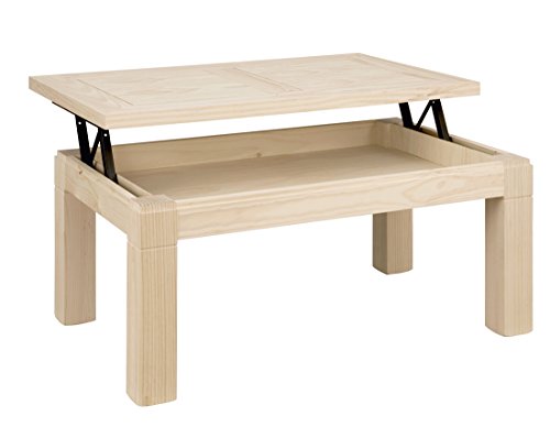 ojemar international Mesa Centro Tokio T. Madera ELEVABLE 110X70 CM.