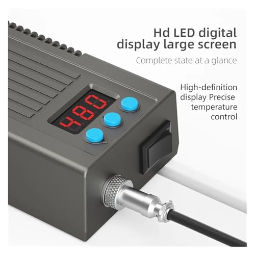 Estación de soldador M-T12 de 75 W con pantalla digital para evitar daños por sobrecalentamiento 5