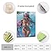 Hjjkbfdr Swimming Pool Sexy Hot Girl Posters Anime Figures Adult Canvas Art Posters Home Bar Kitchen Coffee Man Cave Garage Wall Decor Art Frameless 12x16inch