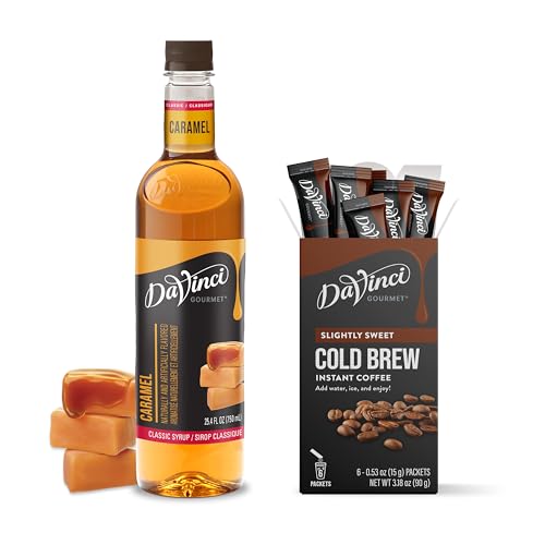 DaVinci Gourmet Caramel Instant Cold Brew Starter Kit image 4