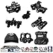 Nicolababe Weapon Pack Military Weapon Set Incl Helmet Body Armor Cloak and Motorcycles Designed for Minifigures Compatible with Minifigures of All Major Brands (SWAT Weapon)