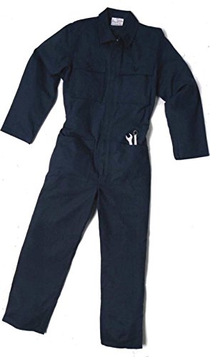 Mono de Trabajo Azul Talla XXXL algodón elástico antiimpigliamento Ai muñecas