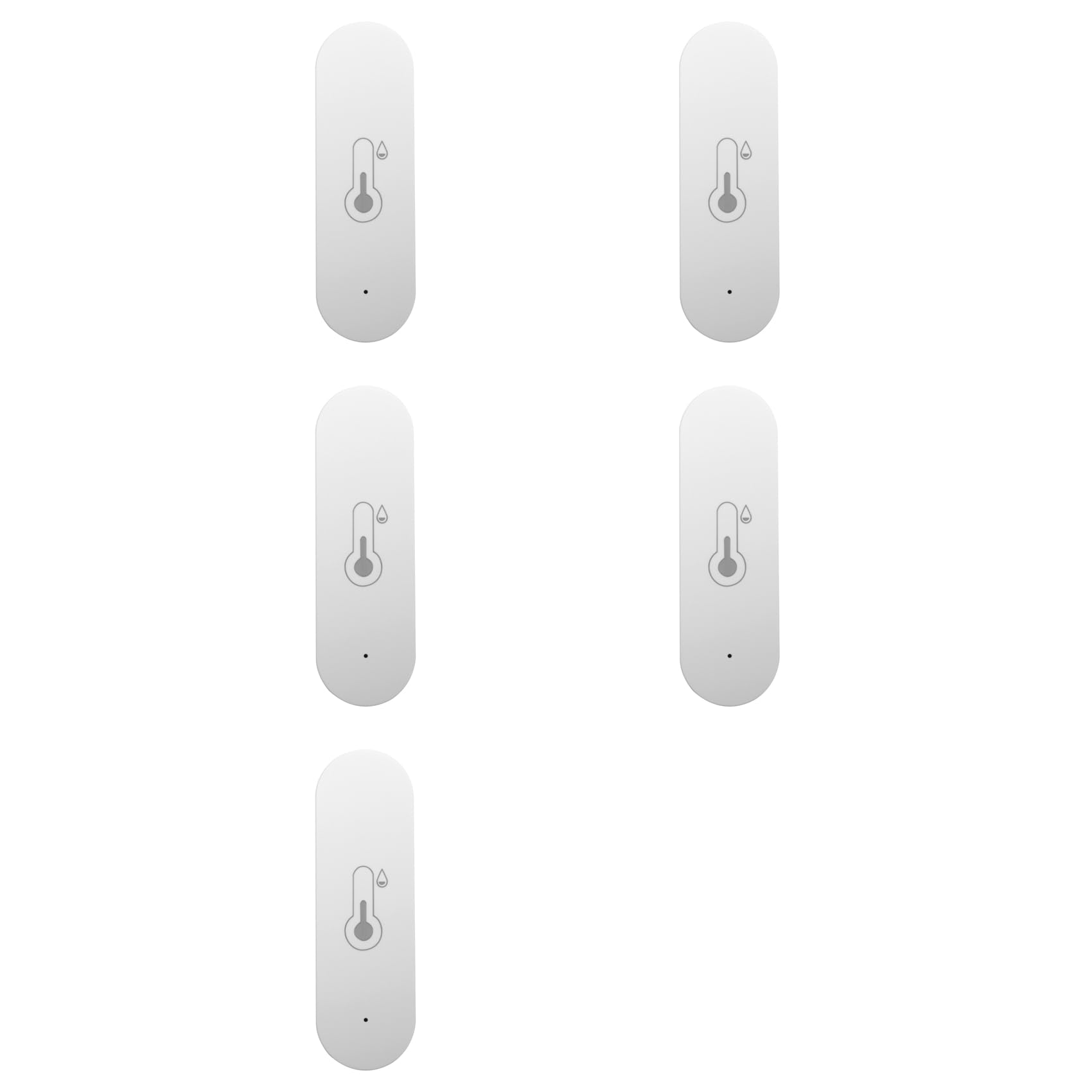 Jnchdghwa White 5X Sensor Wireless Connectivity User-Friendly App Smart Wifi Temperature And Humidity Sensor For Home Iot Device