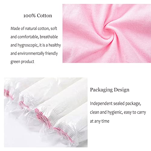 Women’s Disposable Underwear for Travel-Hospital Stays- 100% Cotton Panties (10pk)3