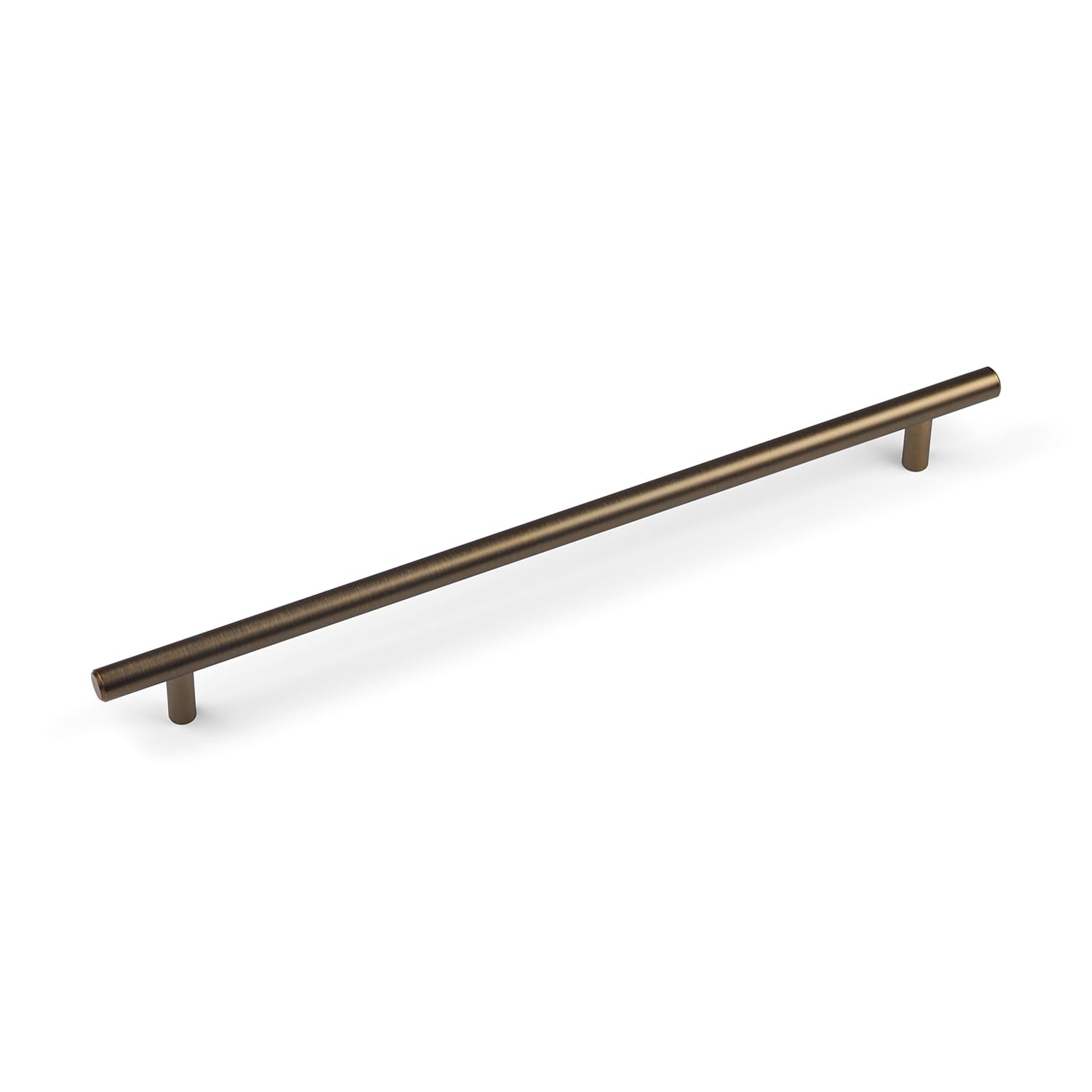 Antique Brushed Dark Brass  T-Bar Handles & Coordinating Pull Knob
