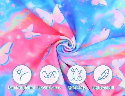 Image of TENVDA Girls Swimsuit Summer Beach Sport Halter Bathing Suits One Piece Swimwear for 2-12 Years Old Kids