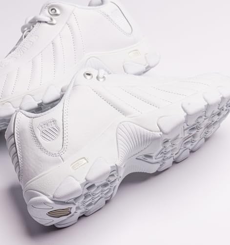 Image of K-Swiss Women's ST329 CMF Sneaker, Wide Tennis Walking Leather Shoes