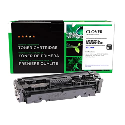 Toner Canon 045 noir Clover 1242C001 évite les bavures et résout vos problèmes de clarté