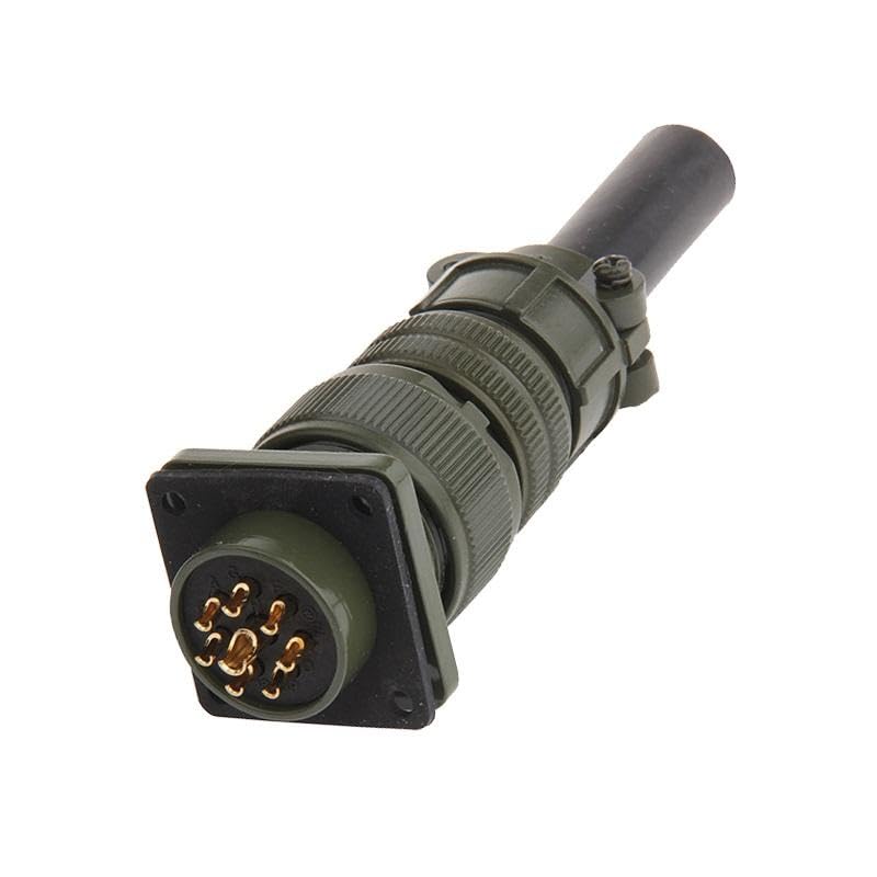 Conector enchufe militar aviación 8 pines estándar USA miniatura 1