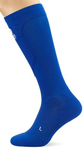 zero Point Kompressionsstrümpfe Intense, Calcetines Unisex Adultos, Azul (Azul Oscuro), M3 (Tamaño del zapato 45-47 / Circunferencia del tobillo 25-27cm / Circunferencia de la pantorrilla 41-46cm)