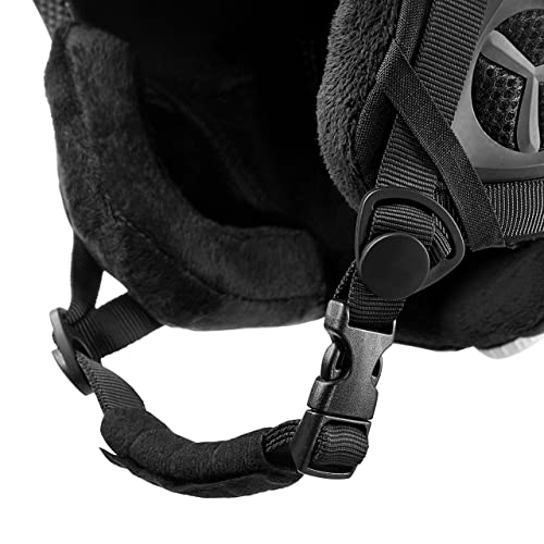 Black Crevice, Casco da sci Aspen. Uomo, Carbone