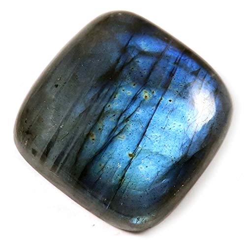 Cabochon labradorite bleue de 51,2 ct pour la création de bagues bohèmes