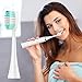 Harobey Replacement Toothbrush Heads 10 Pack Compatible with AquaSonic Black Series, Vibe Series Electric Toothbrush, White