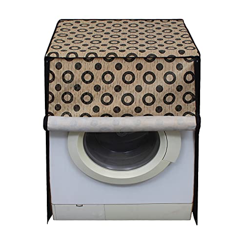 Image of Lithara Waterproof Front Load Washing Machine Cover For 7 Kg, 7.2 Kg, 7.5 Kg, 8 Kg (Design 02)