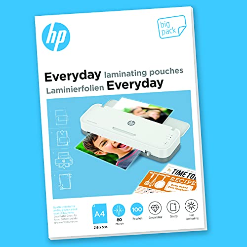 Evita hojas rotas con HP láminas de plastificar Everyday A4 de 80 micras que previenen la humedad 3