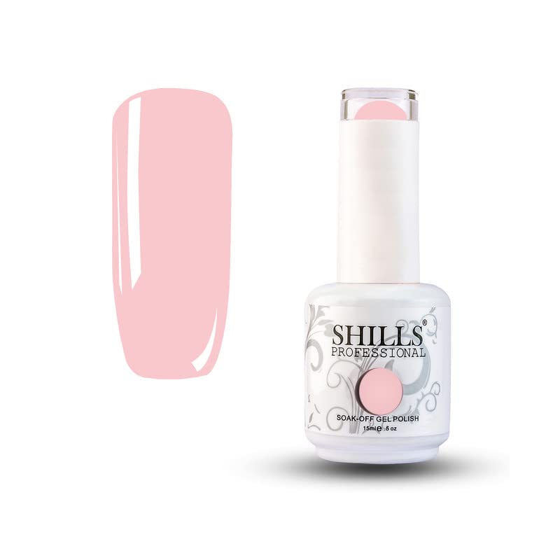 Image of Shills Professional Uv /Led Soak Off Gel Polish (Gel Nail Polish) Glossy Finish Nail Polish Color Shade 13, 15 Ml