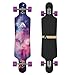 Apollo Longboard Supernova Special Edition Komplettboard mit High Speed ABEC Kugellagern, Drop Through Freeride Skaten Cruiser Boards
