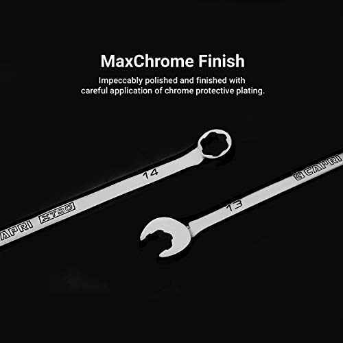 Image of Capri Tools 1 /2 in. WaveDrive Pro Combination Wrench for Regular and Rounded Bolts
