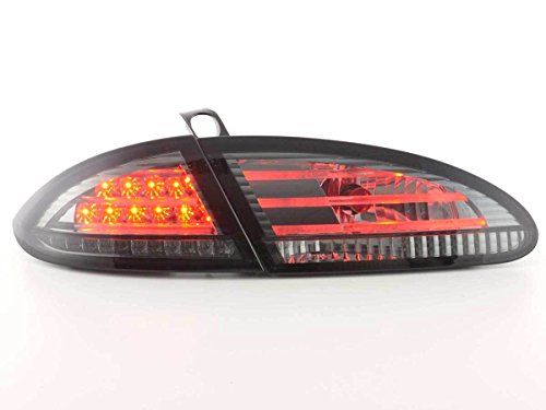 FK Automotive FKRLXLSE010011 Montaje de Luces Traseras LED para Seat Leon 2 (1P), Negro