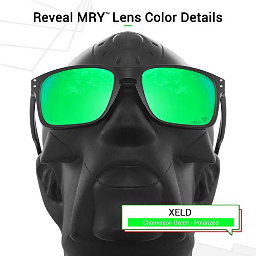 Image of Mryok XELD Replacement Lenses for Oakley Si Industrial Det Cord - Chameleon Green